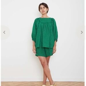 Aliya Wanek Giselle Top Emerald Green